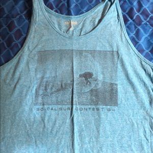 Baby blue tank